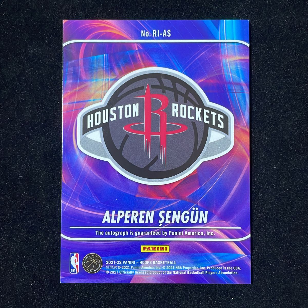 Alperen Sengun アルペラン・シェングン Panini Hoops Ink 2021-22 RC 