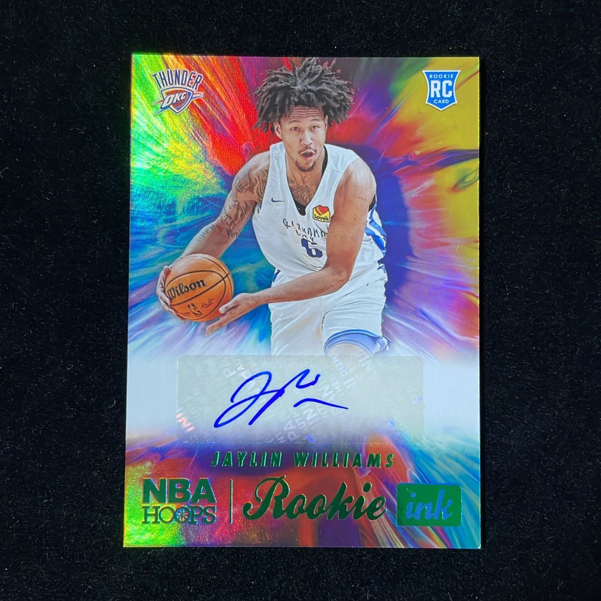 Jaylin Williams ジェイリン・ウィリアムズ Panini Hoops Ink 2022-23
