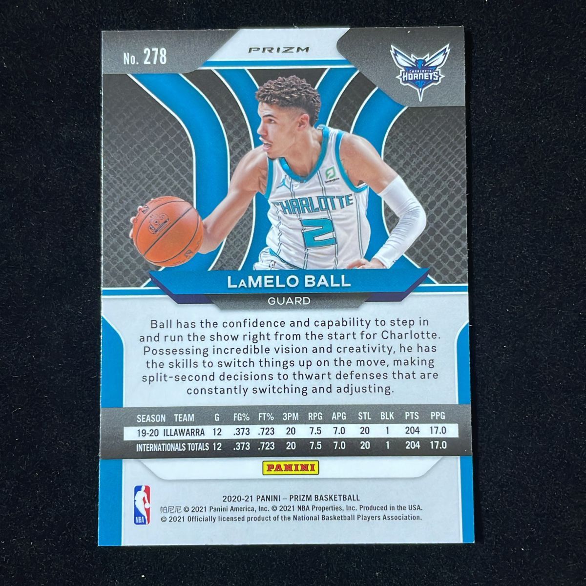 ラメロボール！NBAカード 2020-21 PANINI RC ラメロ 2020-21 Panini NBA Hoops Lamelo Ball Rookie RC 🔥🔥🔥 | eBay