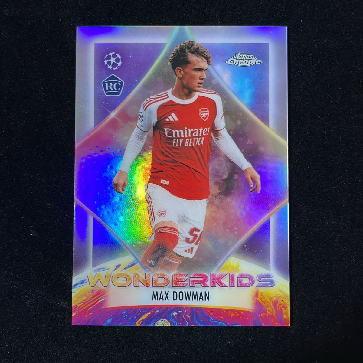 Max Dowman マックス・ダウマン Topps Chrome UEFA Wonderkids 2026 
