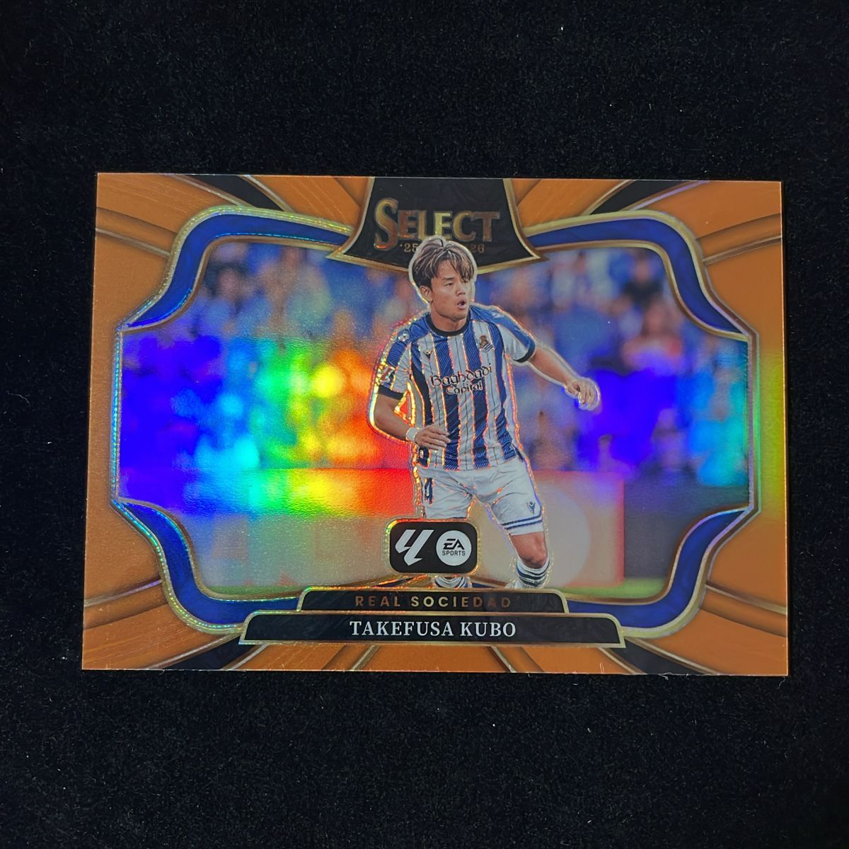 25枚限定！久保建英 TAKEFUSA KUBO 2022-23 75枚限定】久保建英 Takefusa Kubo Panini Select La Liga 2025-26 /75