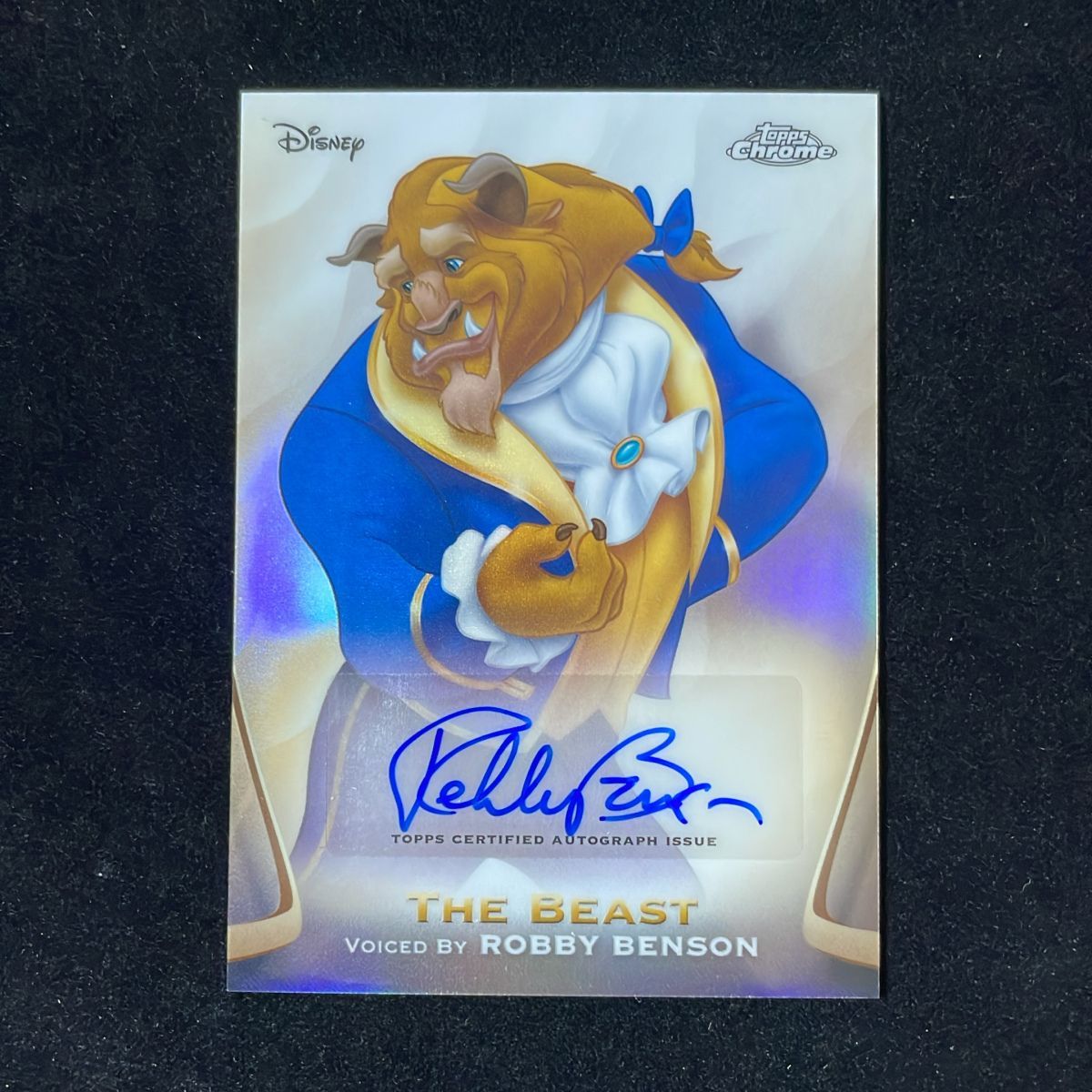 The Beast Topps Chrome Disney 美女と野獣 ディズニー 2025 Refractor Auto 直筆 サイン