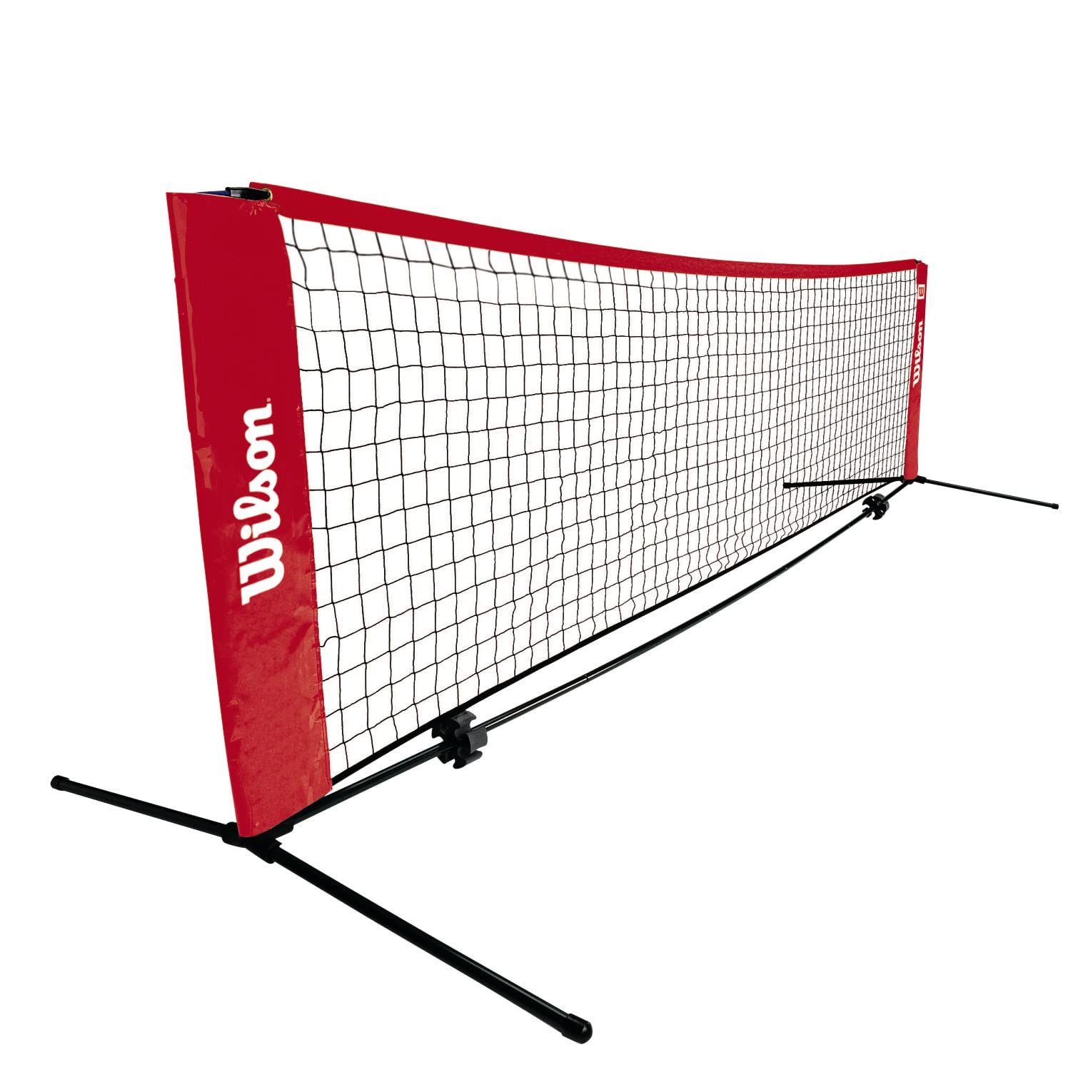 新品 Wilson(ウイルソン) テニス 簡易ネット STARTER TENNIS NET(スターターテニスネット) 3ｍ レッド ウィルソン 16,695円