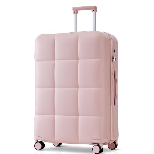 [TANOBI] スーツケース キャリーケース 超軽量 大型 静音 キャリーバッグ mサイズ フック機能付き 4~7泊 suitcase 耐衝撃 360度回転 静音ダブルキャスター TSAローク搭載 かわいい おしゃれ 旅行 ビジネス 出張（ af7b88fd