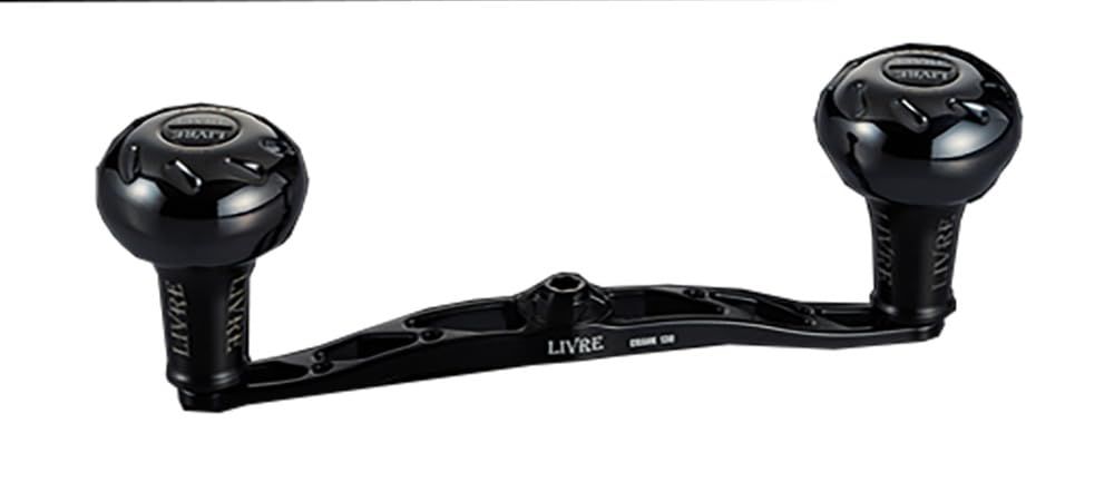 新品 リブレ(LIVRE) 11560 クランク 120 (CRANK 120) Bシリーズ EP37Bノブ搭載 シマノ 右巻き用 オールブラック FRSK120-B37-BKBK