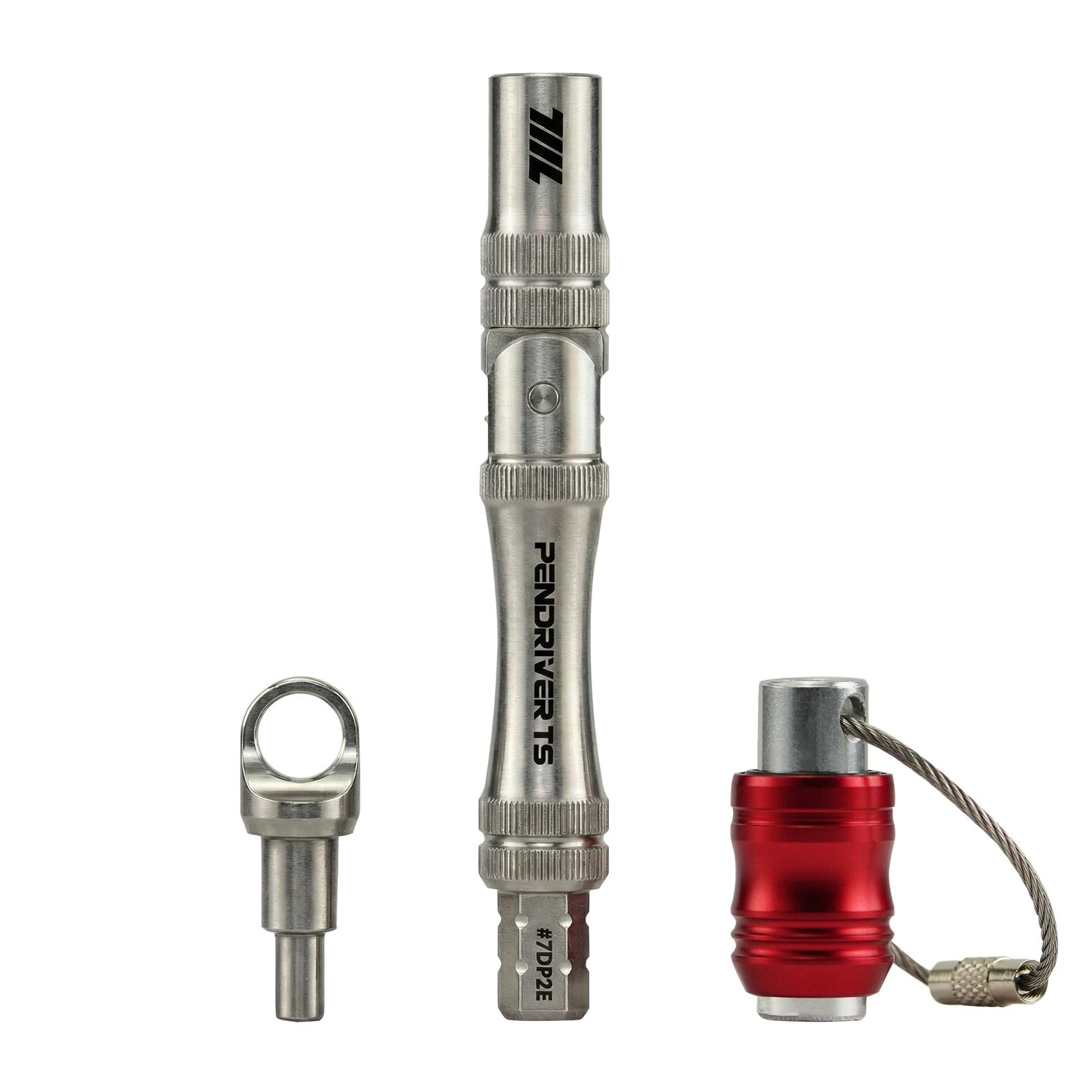 711L Pen Driver TS - 折りたたみ式L字ハンドル 4mm精密ビット & 1/4インチ両頭ビット対応 超小型 EDC ドライバー 7DP2Ee b5bb5ede