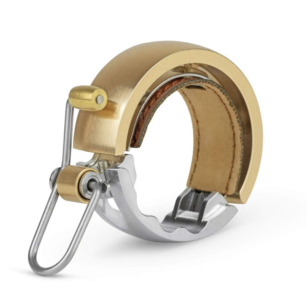 新品 【日本正規品】 KNOG(ノグ) 自転車 ベル Oi LUXE リング型(内径:23.8-31.8mm) LARGE ブラス