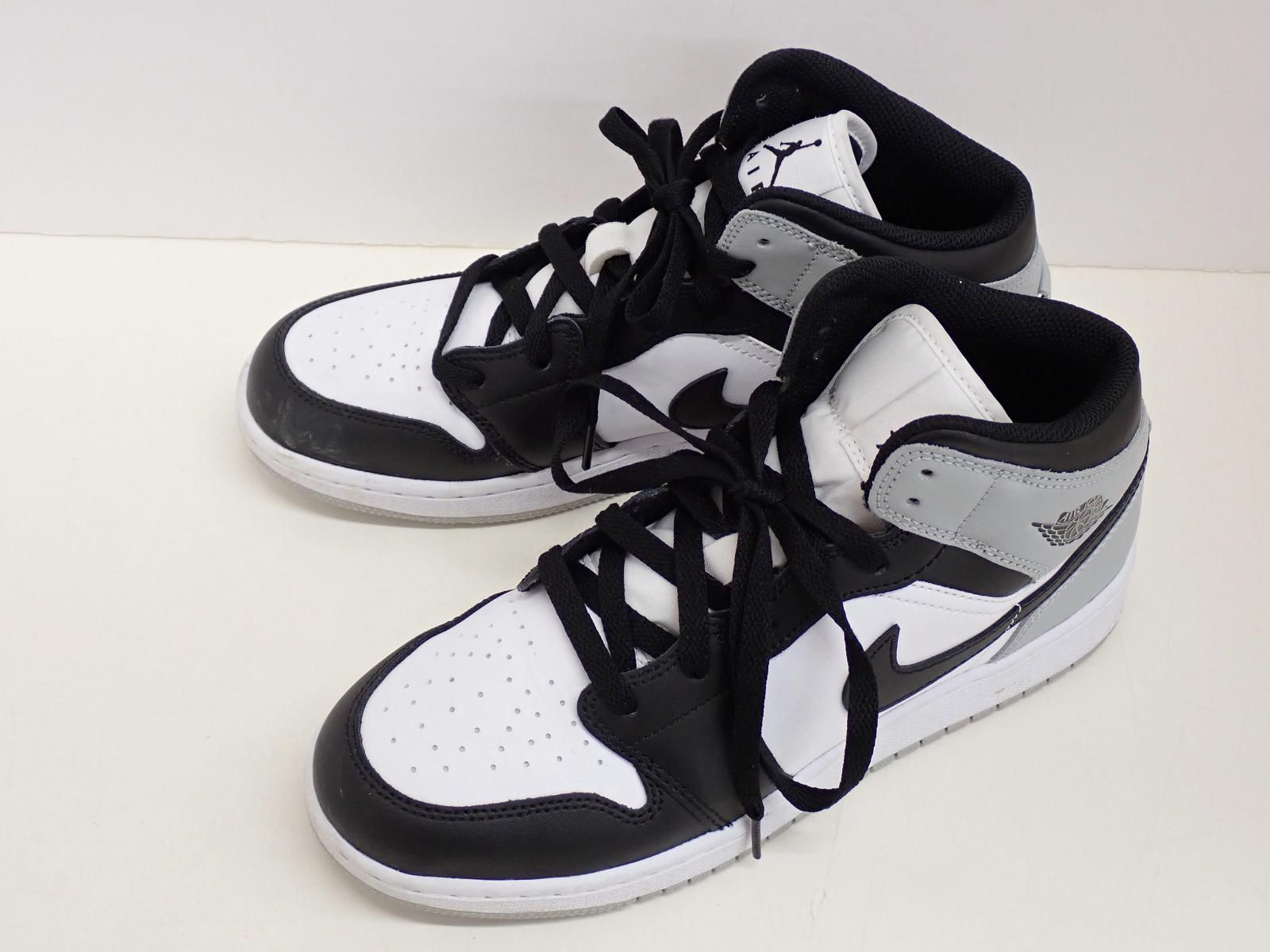 ★6954☆NIKE ナイキ AIR JORDAN 1 MID (GS) エア ジョーダン 1 ミッド GS DQ8423-101 スニーカー　25㎝