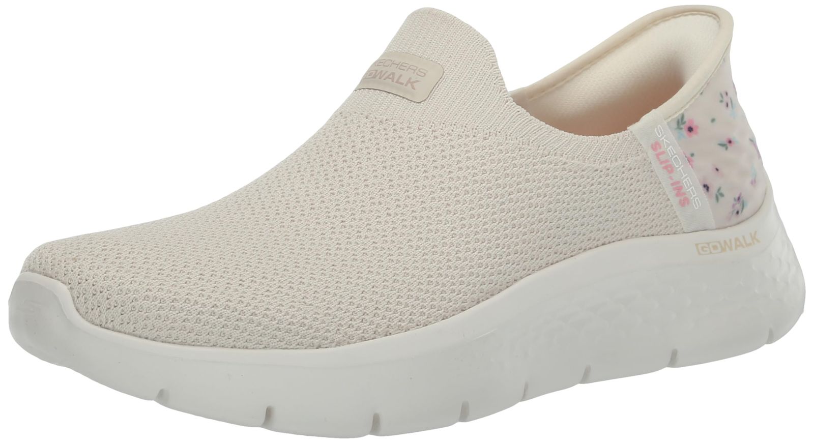新品 [SKECHERS] レディース ゴーウォーク フレックス-サンセット ローズ GO WALK FLEX-SUNSET ROSE OWHT ベージュ