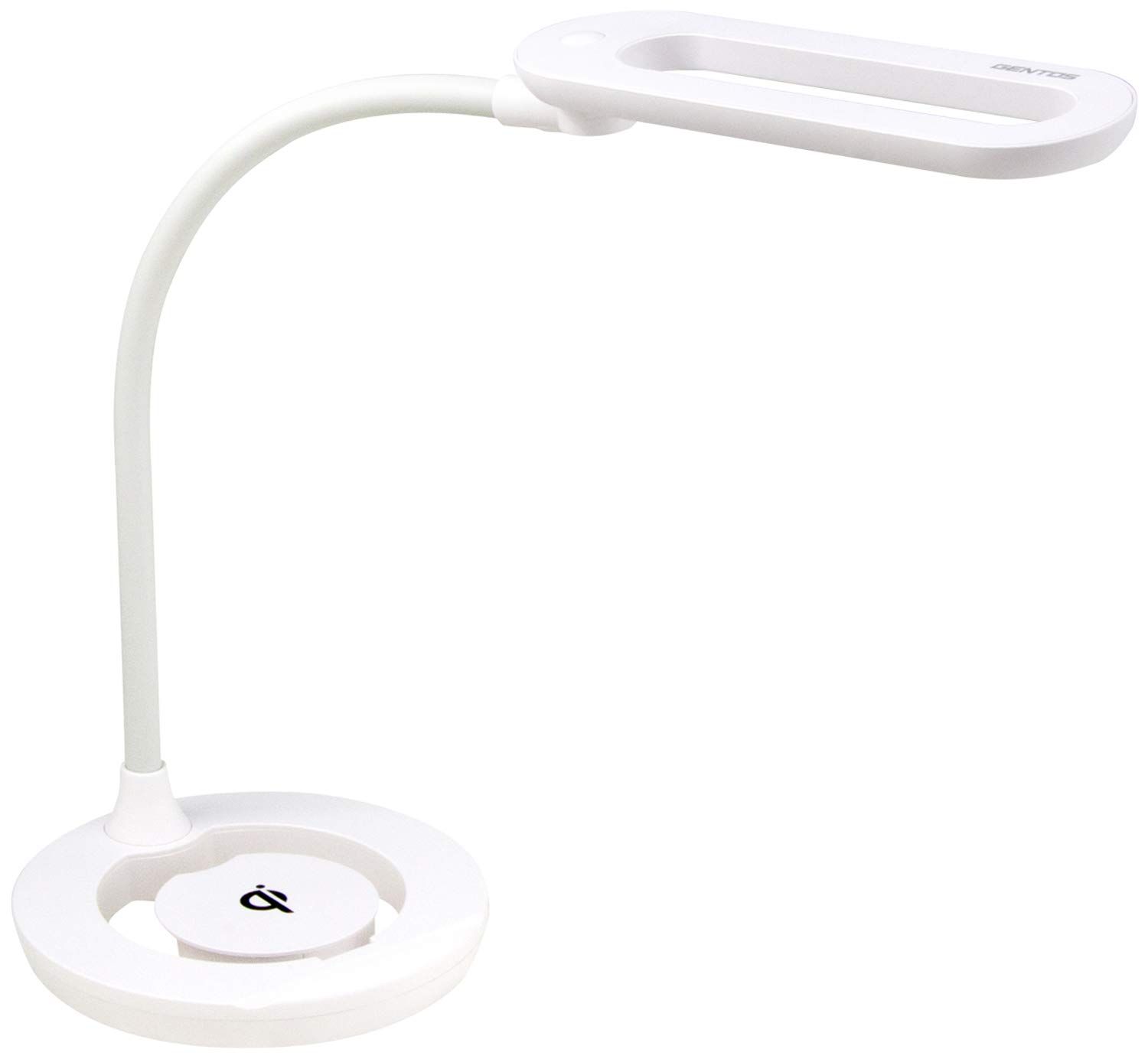 新品 GENTOS(ジェントス) LEDデスクライト 目にやさしい 卓上 スタンドライト 600ルーメン ルミサス ホワイト DK-R103WH