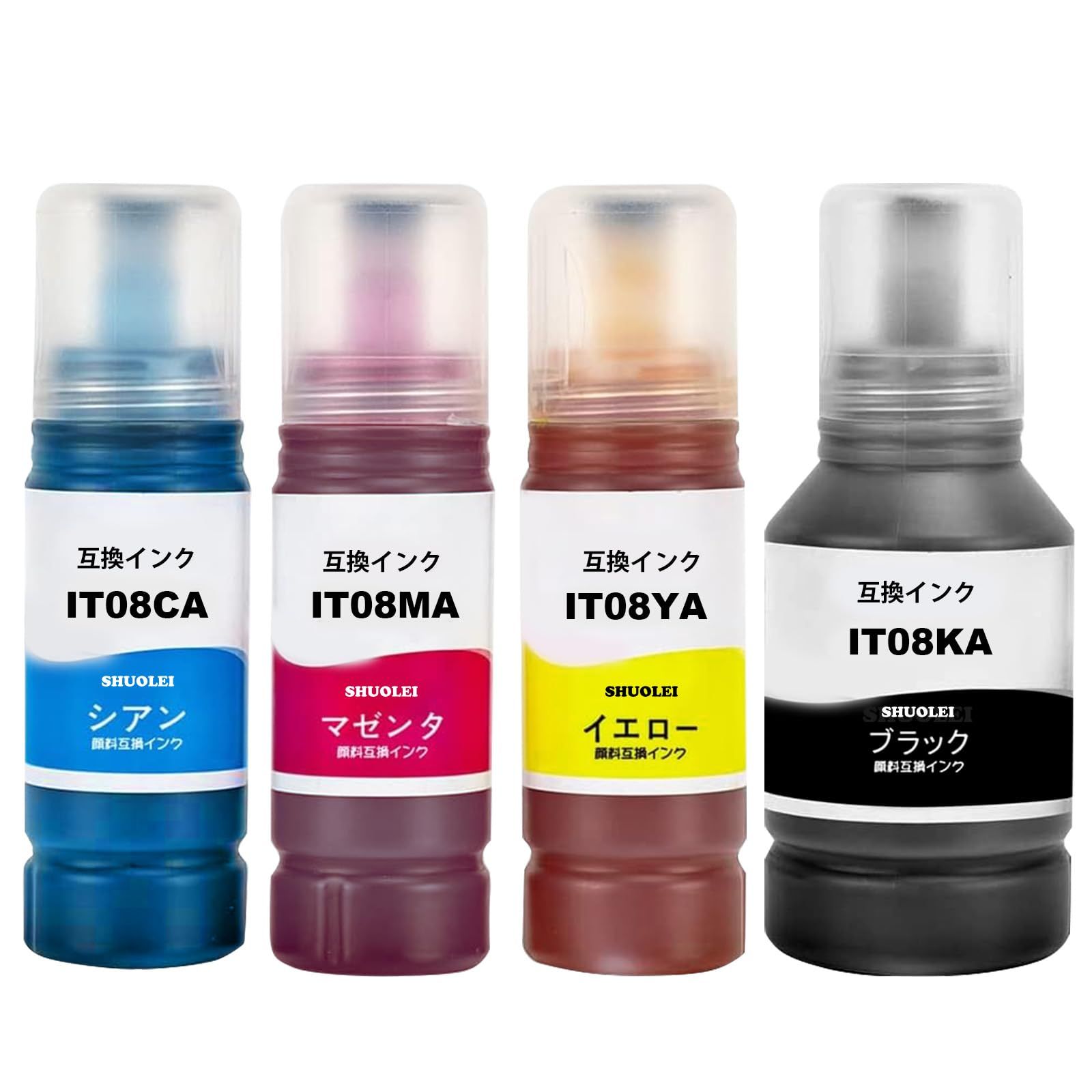 インク SHUOLEI】EPSON エプソン用 IT08 互換インクカートリッジ 対応
