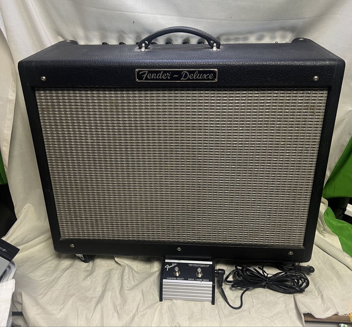 Fender Hot Rod Deluxe BK PR246 フェンダー ホットロッドデラックス 真空管アンプ　フットスイッチつき＠ｙ