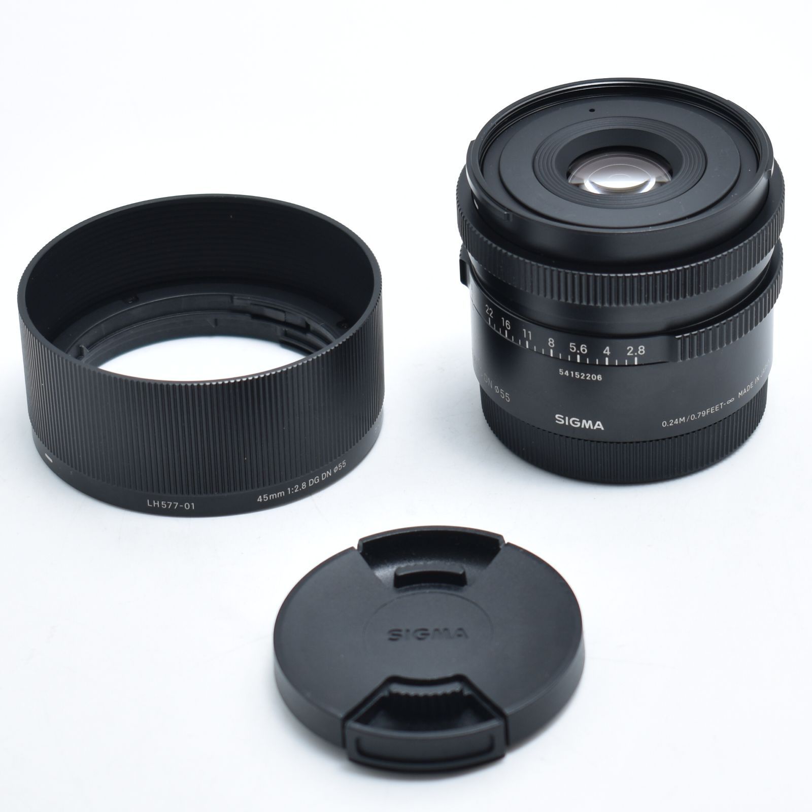 B#12450 SIGMA 45mm F2.8 DG DN | Contemporary C019 | Sony Eマウント | Full-Size/Large-Format ミラーレス専用