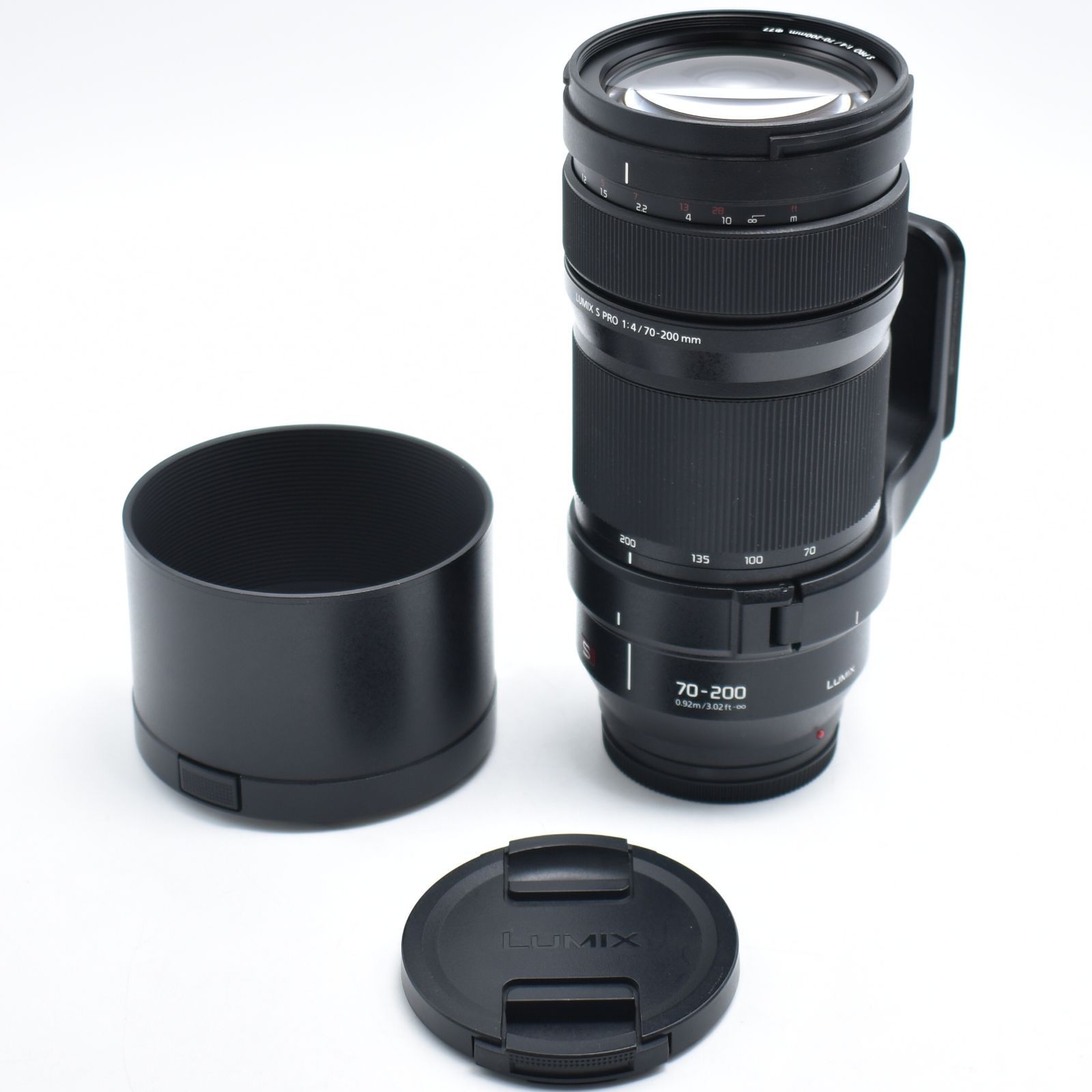 B#12481 パナソニック(Panasonic) 望遠ズームレンズ フルサイズミラーレス一眼 Lマウントシステム用 ルミックス LUMIX S PRO 70-200mm F4 O.I.S. ブラック S-R70200