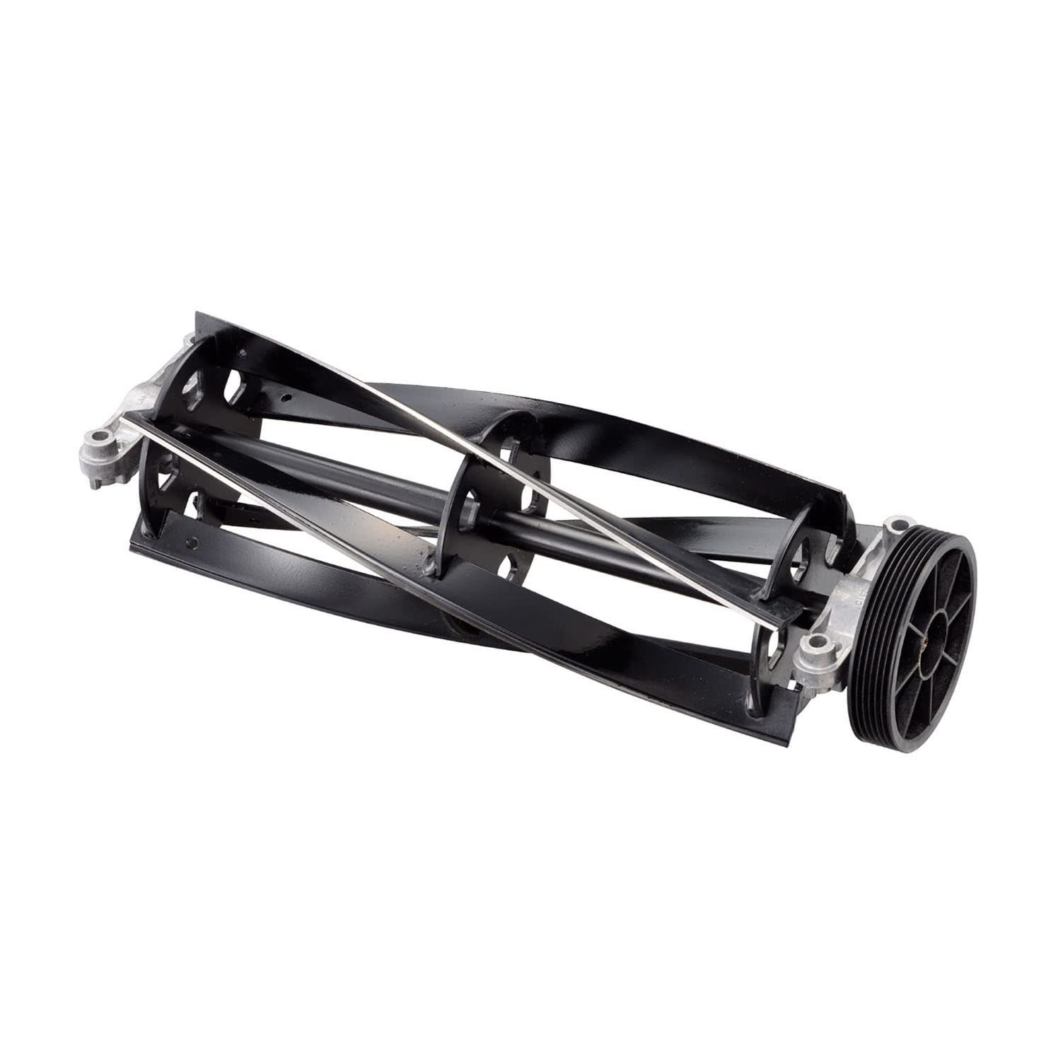 京セラ(Kyocera) 旧リョービ リール刃 5枚刃 芝刈機 LM-2810他用 280mm 6077067【ハサミのようにシャープに刈れてキレイな仕上がり】 刈り取った芝をグラスキャッチャーに効率良く運ぶ 固定刃とセットで使用 日本製