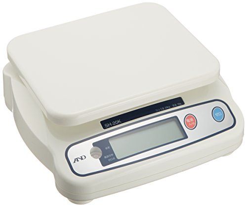 A&D デジタルはかり SH-20KN ≪ひょう量:20kg 最小表示:0.01kg 皿寸法:230(W)*190(D)mm 検定無≫p f6ef737e