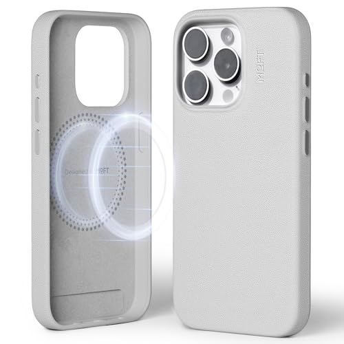 MOFT 【公式直営店】iPhone 15 Pro ケース マグセーフ ケース MOVAS? レザーケース 高耐久 moft スマホケース 磁力強化 軽量 ワイヤレス充電対応 1.5m落下防止 高反発ボタン 全面保護 保護ケース MagSafe対応ｍａ