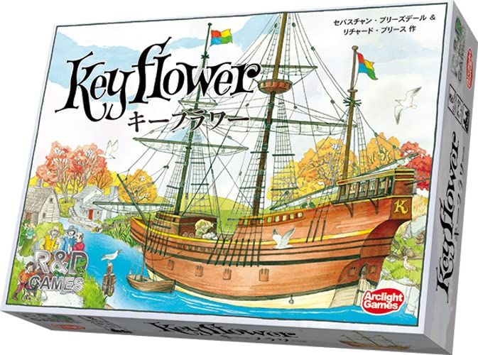 新品 アークライト(Arclight) キーフラワー 完全日本語版 (2-6人用 90-120分 13才以上向け) ボードゲーム