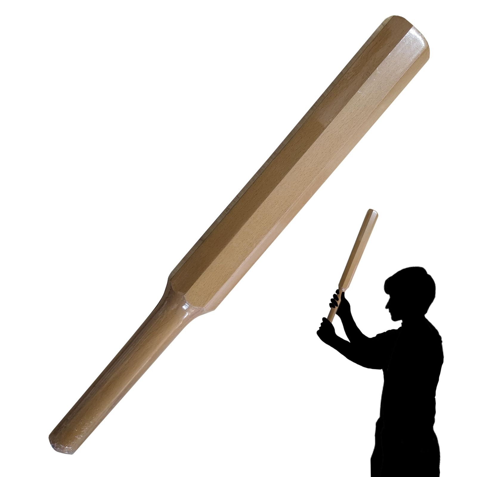 新品 【パーソナルトレーナー監修】素振り用木刀 《重量約1.0kg》 剣道 木刀 1000g 素振り 室内用 筋トレ 短い すぶり用木刀 稽古用 鍛錬 フリセン 全長60cm