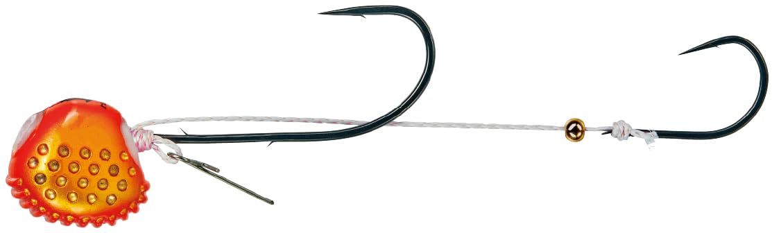 新品 がまかつ(Gamakatsu) ラグゼ 桜幻 鯛テンヤ プラグイン TG 70g (19号) #24 メタリックオレンジ 19-414