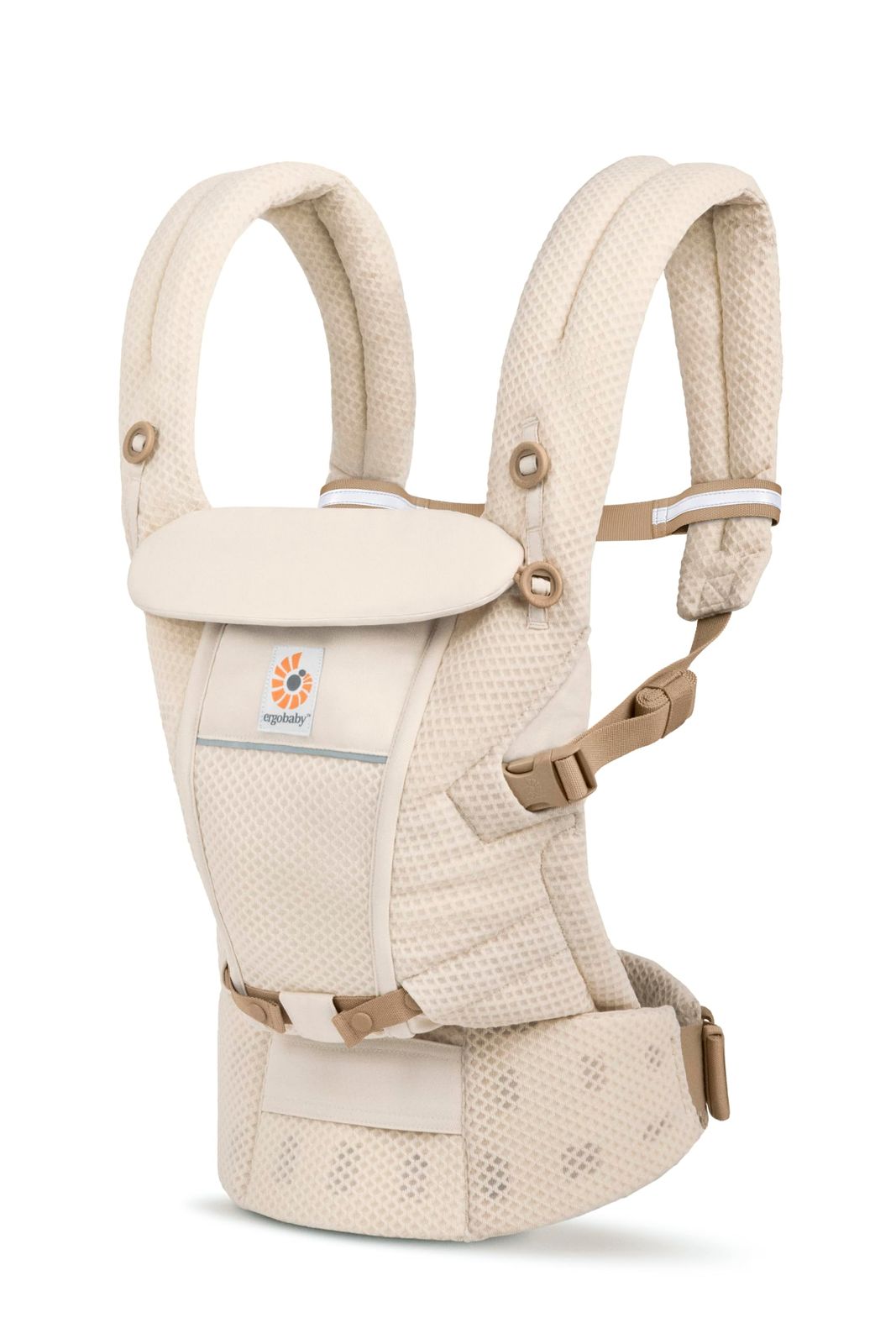 新品 Ergobaby(エルゴベビー) ADAPT SoftFlex ナチュラルベージュ 抱っこ紐 付き 日本正規品 新生児 0ヶ月から48ヶ月 SoftFlexメッシュ 通気性 ベビーキャリア 赤ちゃん CREGBCASFMNATBGE