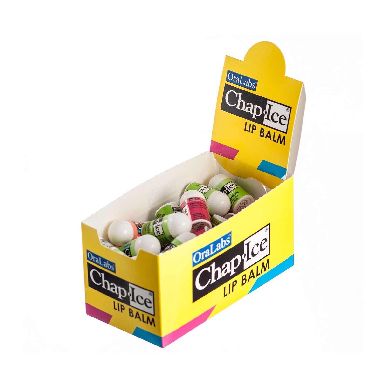 新品 Chap Ice Mini Lip Balm Assorted Flavors 50 Count
