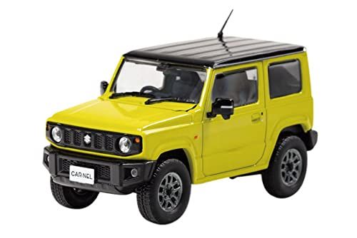 新品 CARNEL 1/43 スズキ ジムニー XC (JB64W) 2018 Kinetic Yellow/ブラックルーフ 完成品 CN431803