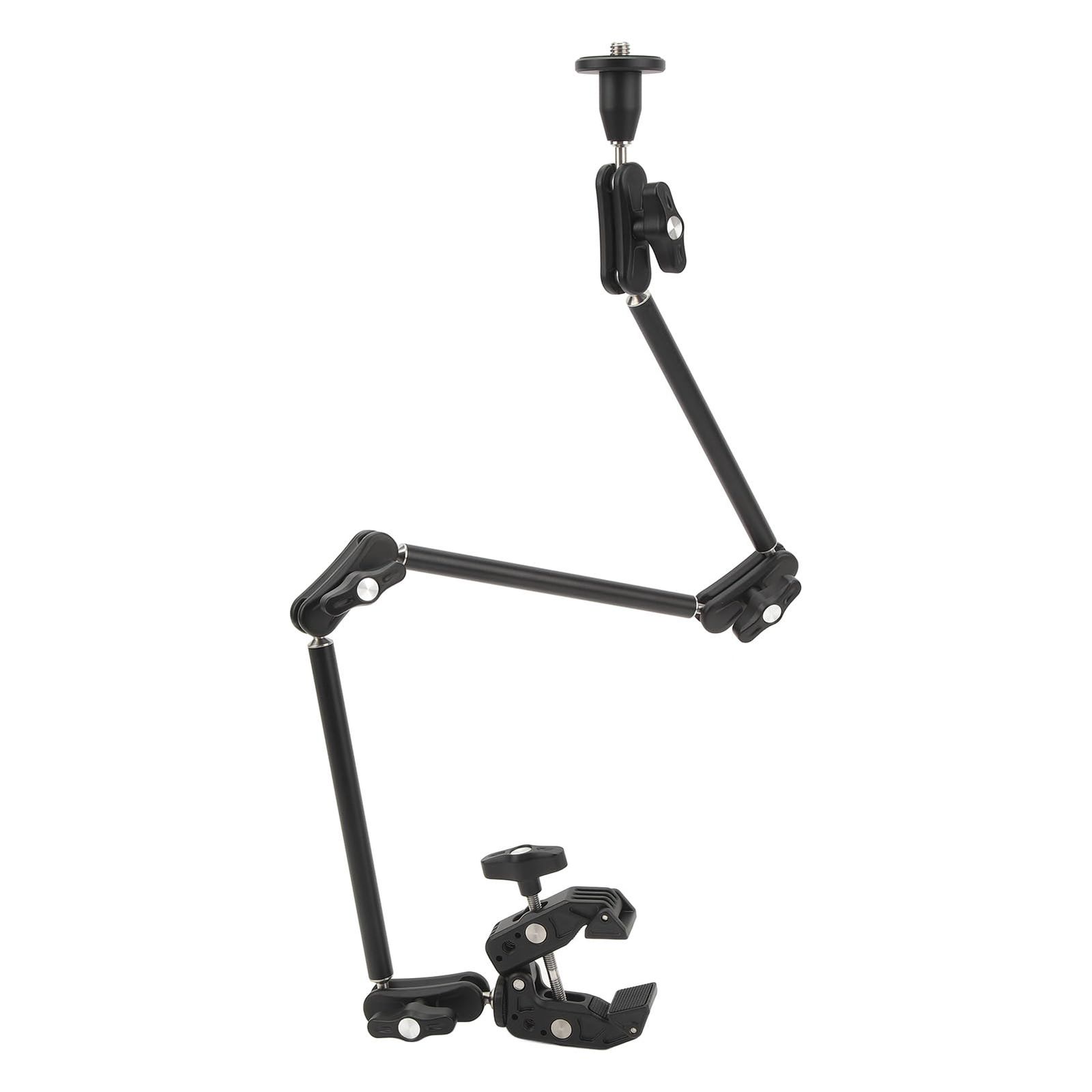 新品 撮影クランプ マジックアーム 360度回転 1/4インチ 3/8インチネジ対応 ステンレス鋼製 7,633円
