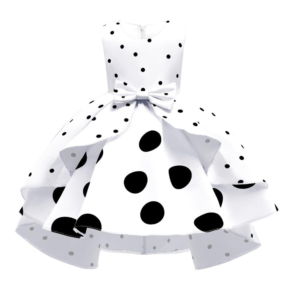 新品 [Dressy Daisy] ネズミの女の子 女の子 ハロウィン 仮装 ガールズ 子供 コスプレ キッズ コスチューム 水玉模様 スカート 袖なし 衣装 カチューシャ 付き サイズ 3～4歳 赤い 110