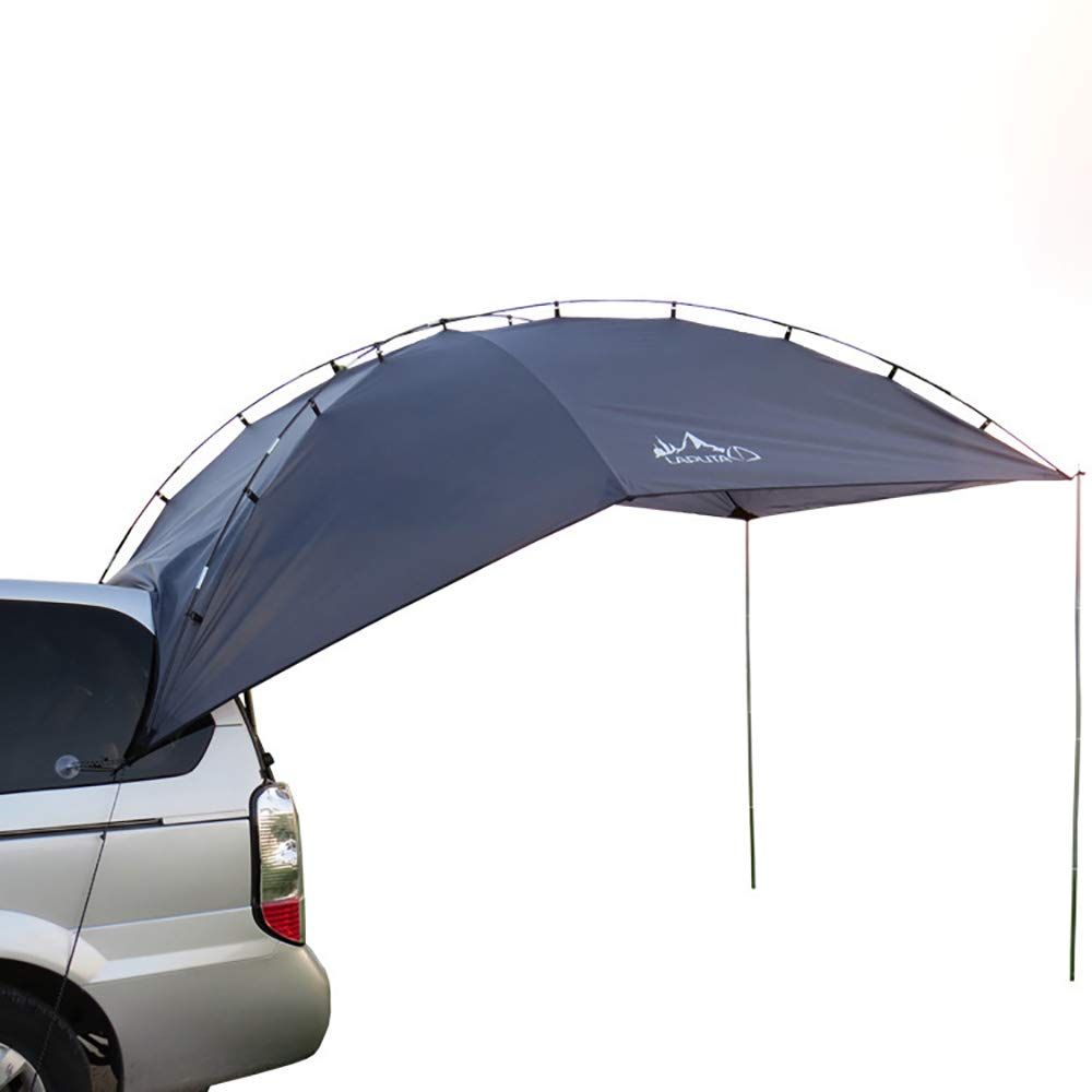 新品 Kadahis タープ テント カーサイドタープ 車用 日よけカーテント 設営簡単 単体使用可能 4-8人用 キャンプ テント アウトドア 公園 登山 車中泊（ブルー）