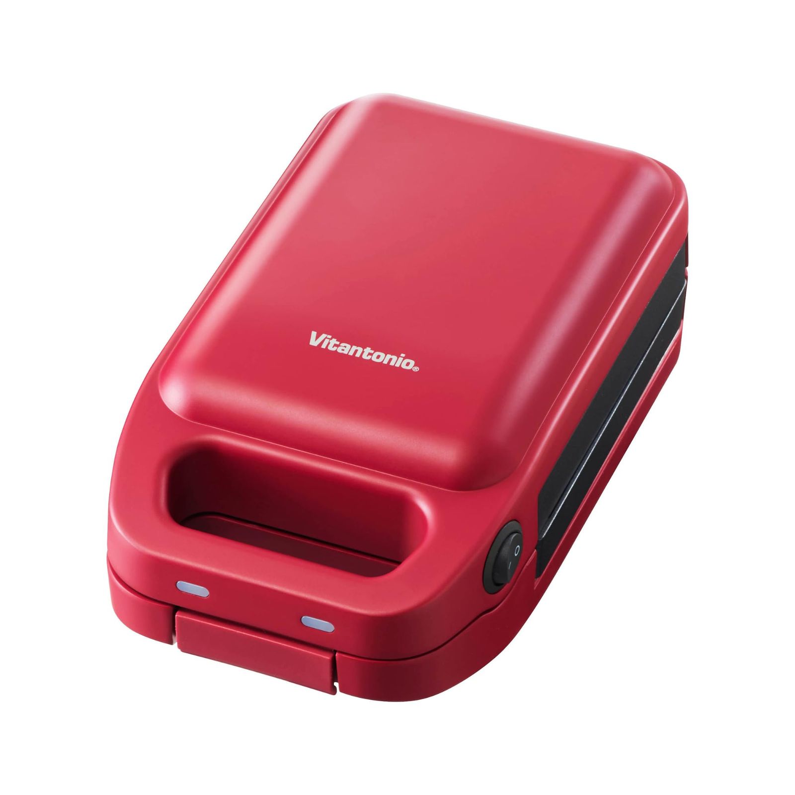 新品 [ ビタントニオ 公式 ] 厚焼きホットサンドベーカー gooood II（グード）[ VHS-15-R ] 1枚用 ホットサンドメーカー 【 ホットサンドプレート付き 】 電気 サンドイッチメーカー (レッド)