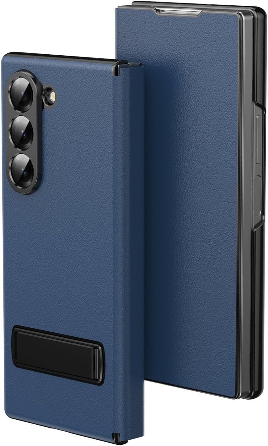 新品 XIMAND Galaxy Z Fold7 ケース 手帳型 本革 マグネット開閉式 ギャラクシーZ Fold7 フォールド7 SC-56F SCG34 スマホケース カバー 薄型 シンプル ミニマリスト ビジネス風 レザー レンズ カメラ保護 落下防止