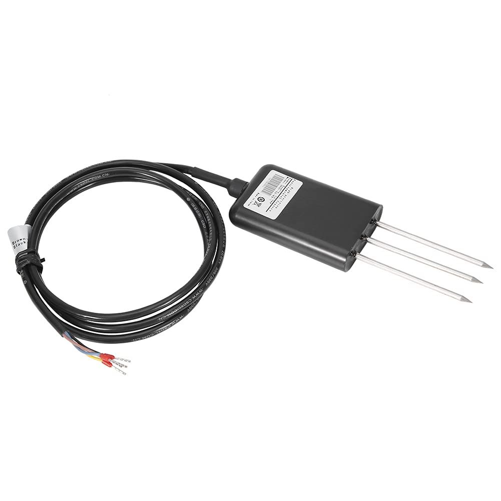 新品 土壌ECセンサー、12-24V DC土壌検出器、電気伝導率測定用の花と野菜の草地牧草地