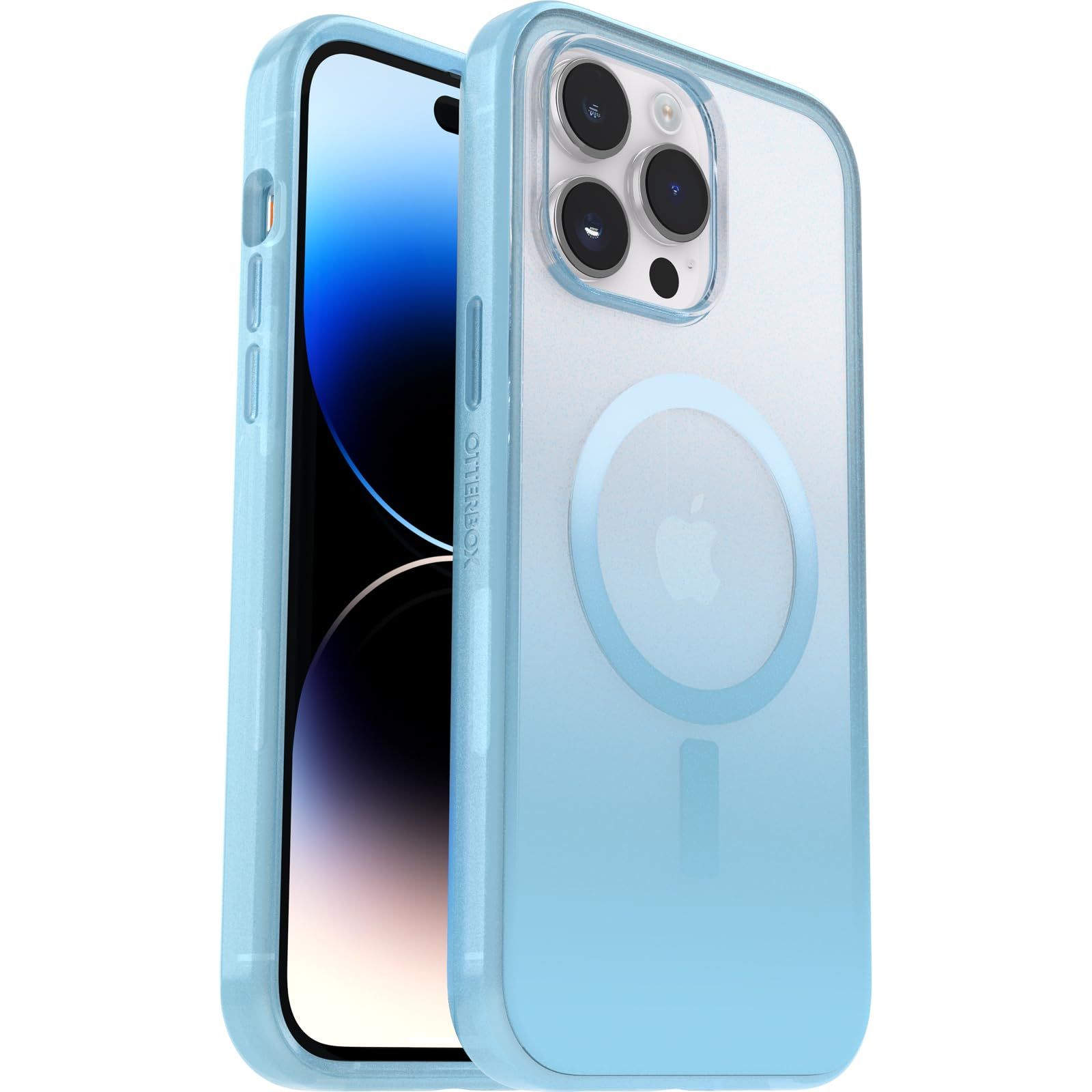 新品 OtterBox - クリア iPhone 14 Pro Max ケース (のみ) - Apple MagSafe用、傷防止保護フォンケース、洗練されたポケットに優しいプロファイル(Regalia)