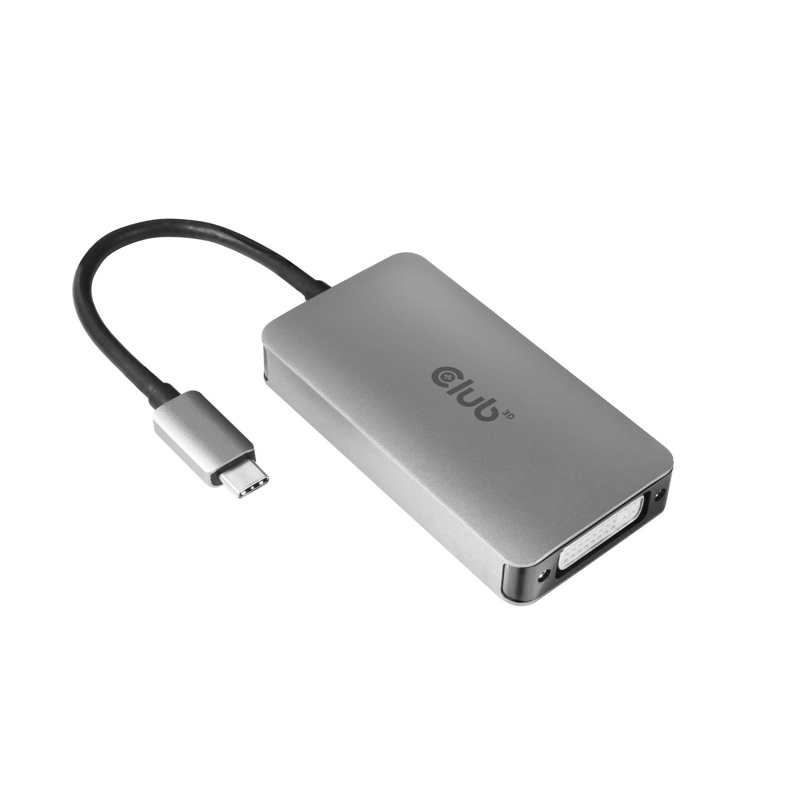 新品 Club 3D USB Type C to DVI-D DUAL LINK Active Adapter アクティブアダプタ [HDCP ON バージョン]（CAC-1510）