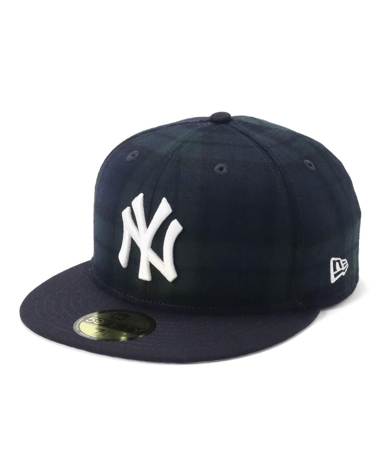 新品 ニューエラ ニューエラキャップ59FIFTY MLB POWERED BYGOROコラボ NYブラックウォッチ 7 3/4 5950 GORO NEYYAN BLKW NVY