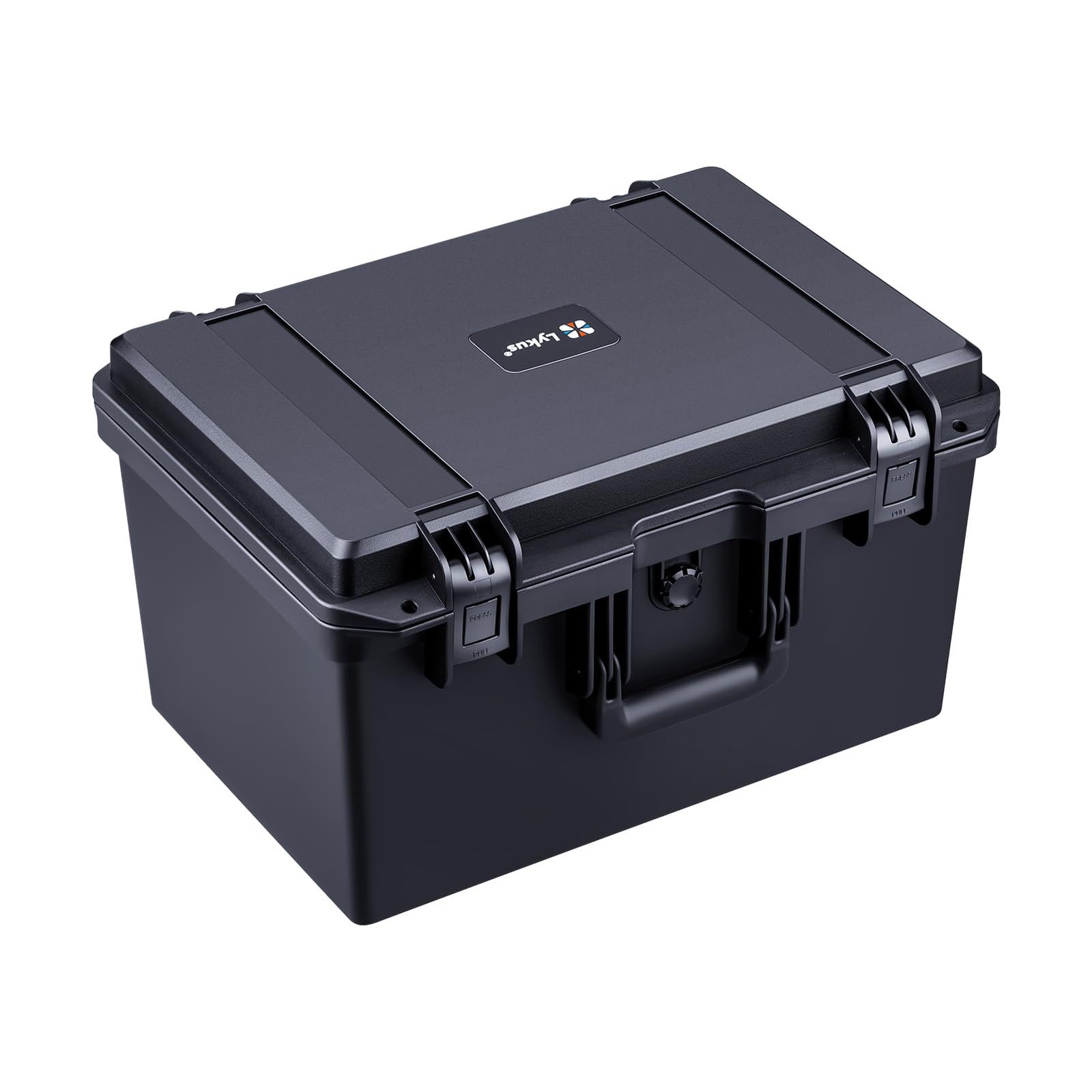 新品 Lykus HC-4430 防水ハードケース 格子状カットスポンジが内蔵 内寸:44x29x26.5 cm カメラ、プロジェクター、ドローン、ラップトップなどに適用
