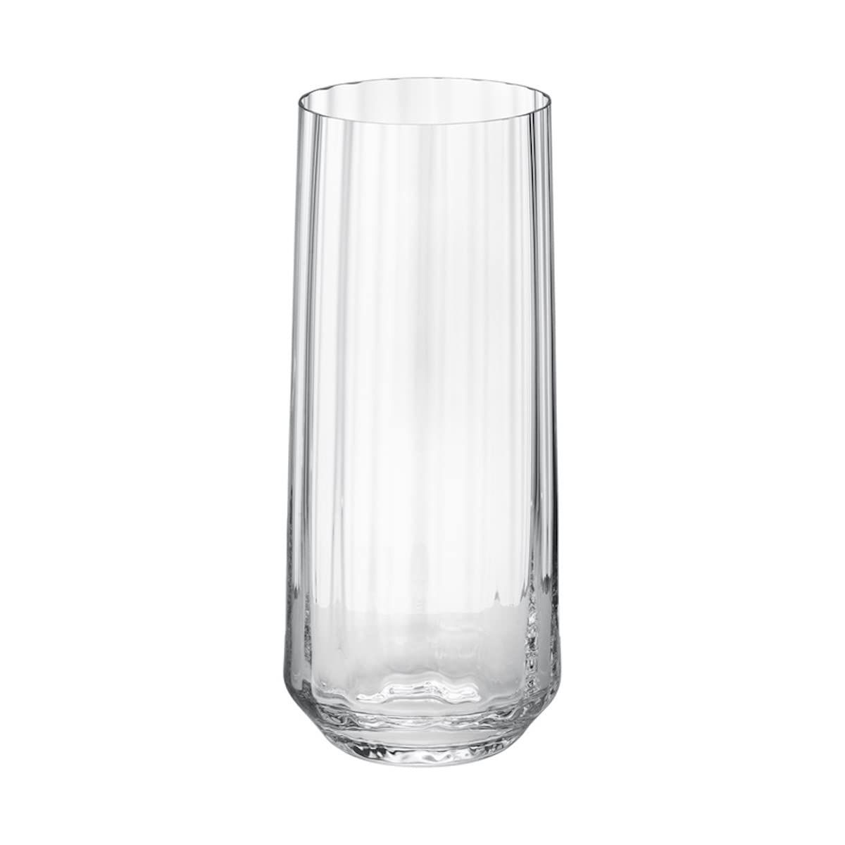 新品 「 Georg Jensen 」 タンブラー グラス 6個セット BERNADOTTE クリア 直径約6×高さ約16cm 容量約430ml 食洗機対応 10019695