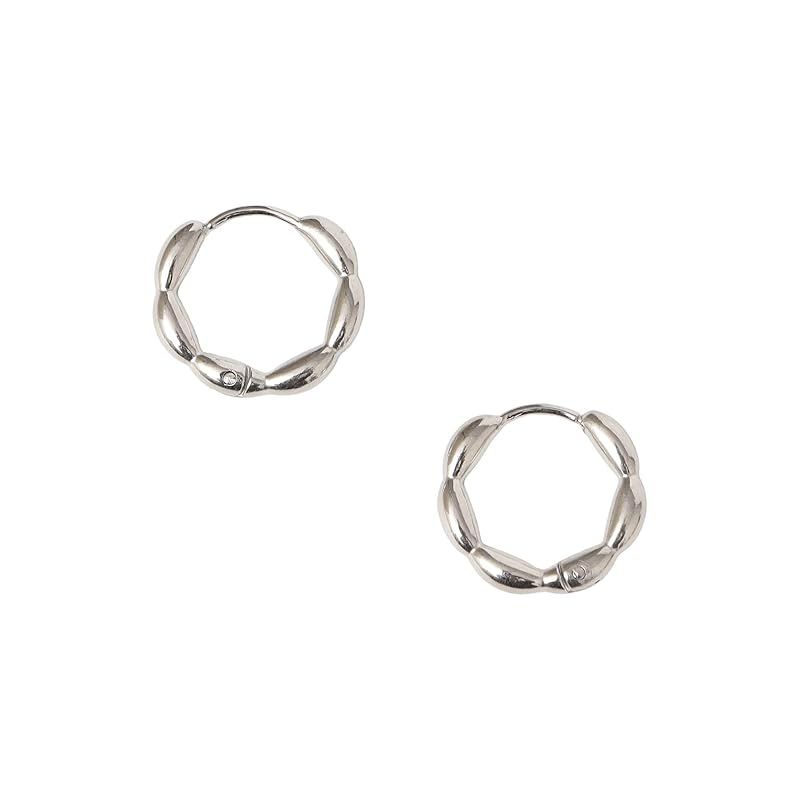 [シップス] ニュアンス ステンレス フープ ピアス 319100627 シルバー ONE SIZE