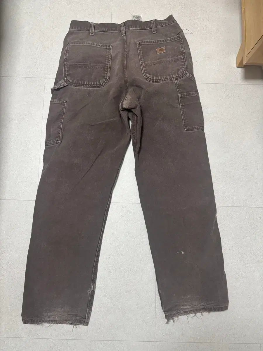 Carhartt カーハート B136 DKB ダブルニー DARK ブラウン - メルカリ