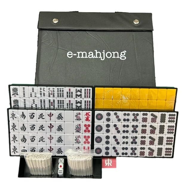 手打ち用麻雀牌【e-mahjong牌】大型（３０mmベストサイズ牌）マージャンパイp 5d4e7f17