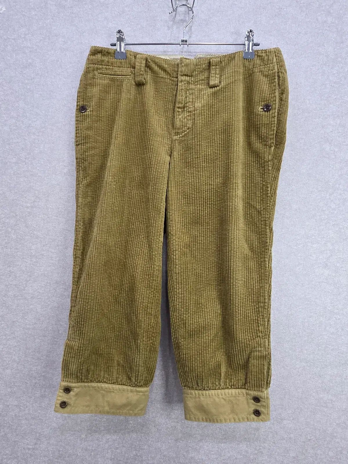 ラルフローレン コーデュロイ クロップド パンツ RALPH LAUREN