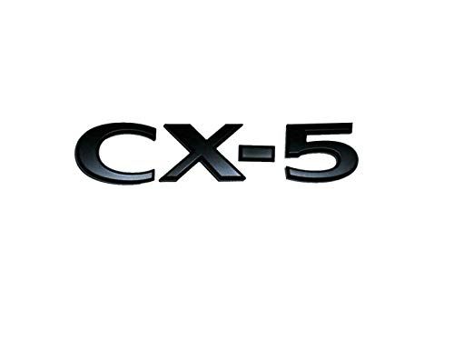 マットブラック CX-5(KF/前期 Newモデル) カーネームエンブレム(沖縄・離島の方不可)