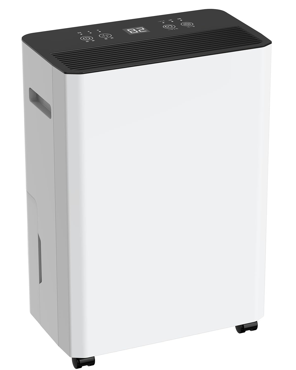 除湿機 コンプレッサー式 衣類乾燥 除湿器 12L/日 30畳 省エネ 強力 部屋干し 超コンパクト 静音 お任せモード 入タイマー/切タイマー 2.5L大容量水タンク 連続排水 梅雨対策 カビ防止 キャンスター/日本語説明書付き★ 9c559b8b