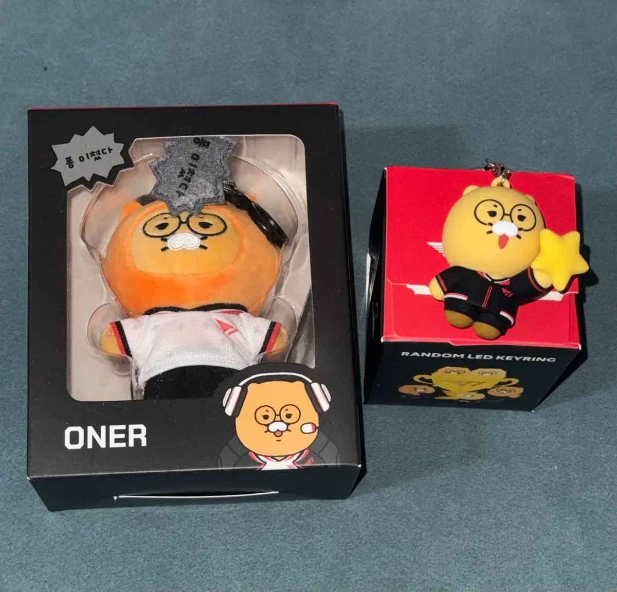 T1 ONER チュンシク ぬいぐるみ X ONER チュンシク LED キーホルダー セット (トレカ0)