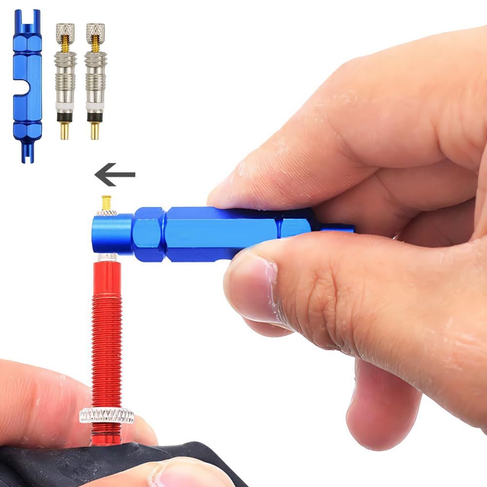 KDSSYFT スーパーバルブ 18点セット フレンチバルブ交換キット コア