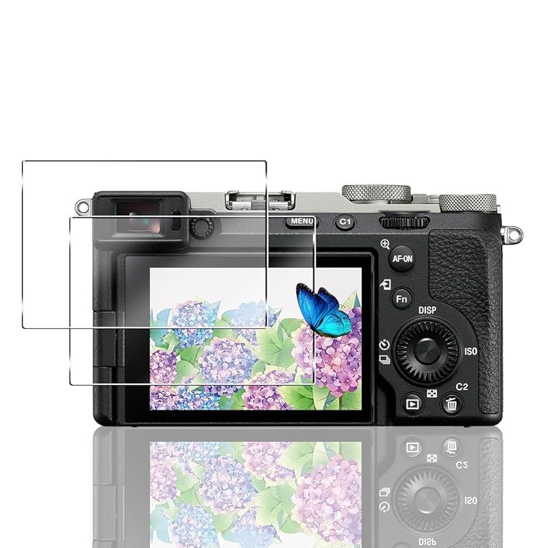 2枚セット】 対応 SONY α7C II / α7CR / α6700 ILCE-6700 ガラス