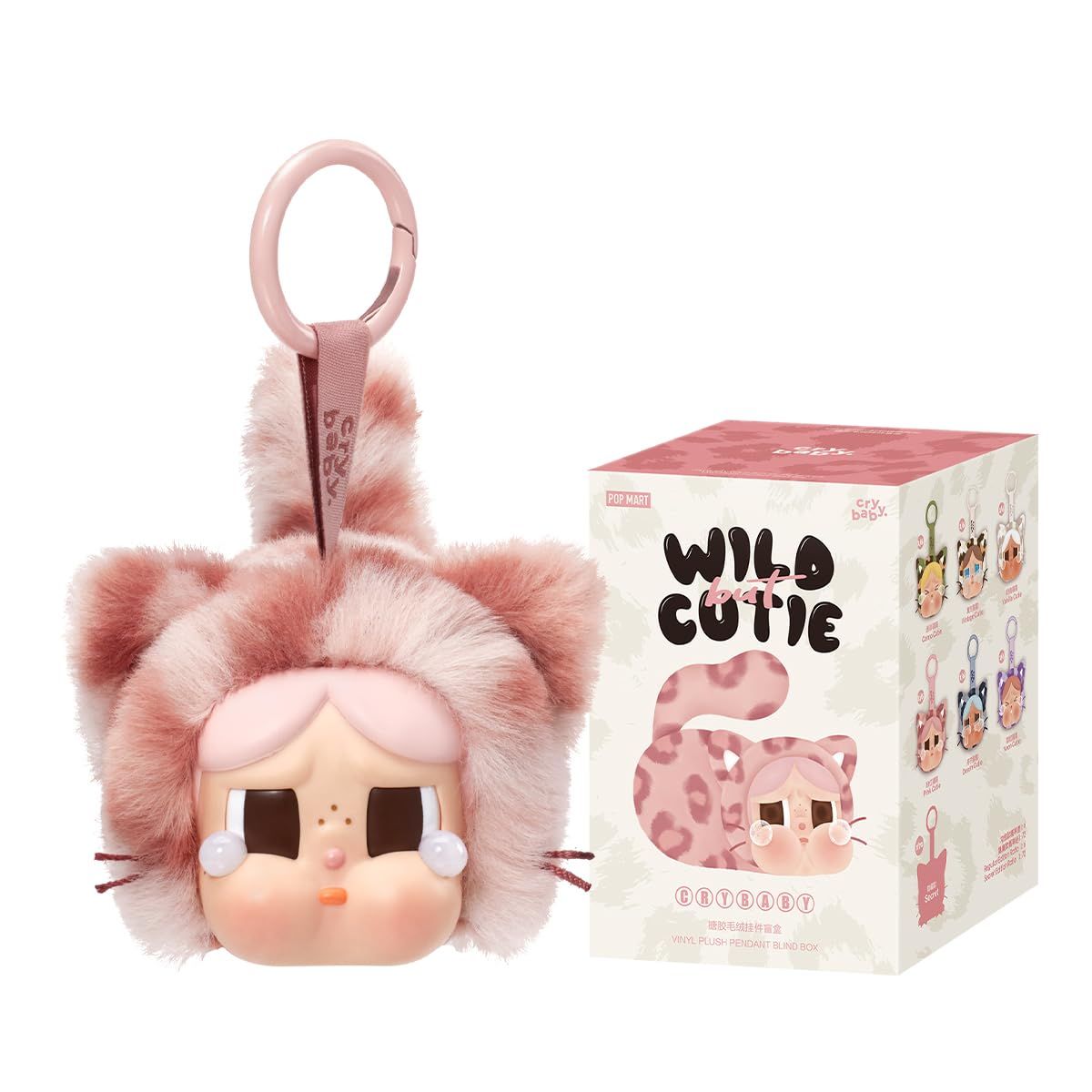POP MART CRYBABY WILD BUT CUTIE アソートボックス Pop Mart x CRYBABY: Wild But Cutie Series Plush Keychain Blind Box