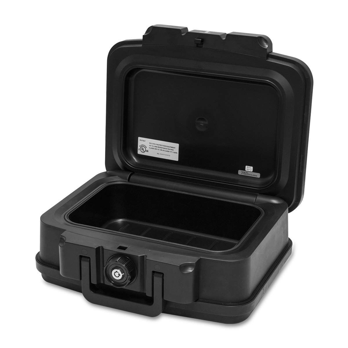 ottostyle.jp 手提耐火金庫 【5L】 小型 家庭用 アメリカUL規格合格製品 防水 チューブラーキー 鍵 ポータブル 保管庫ｍａ