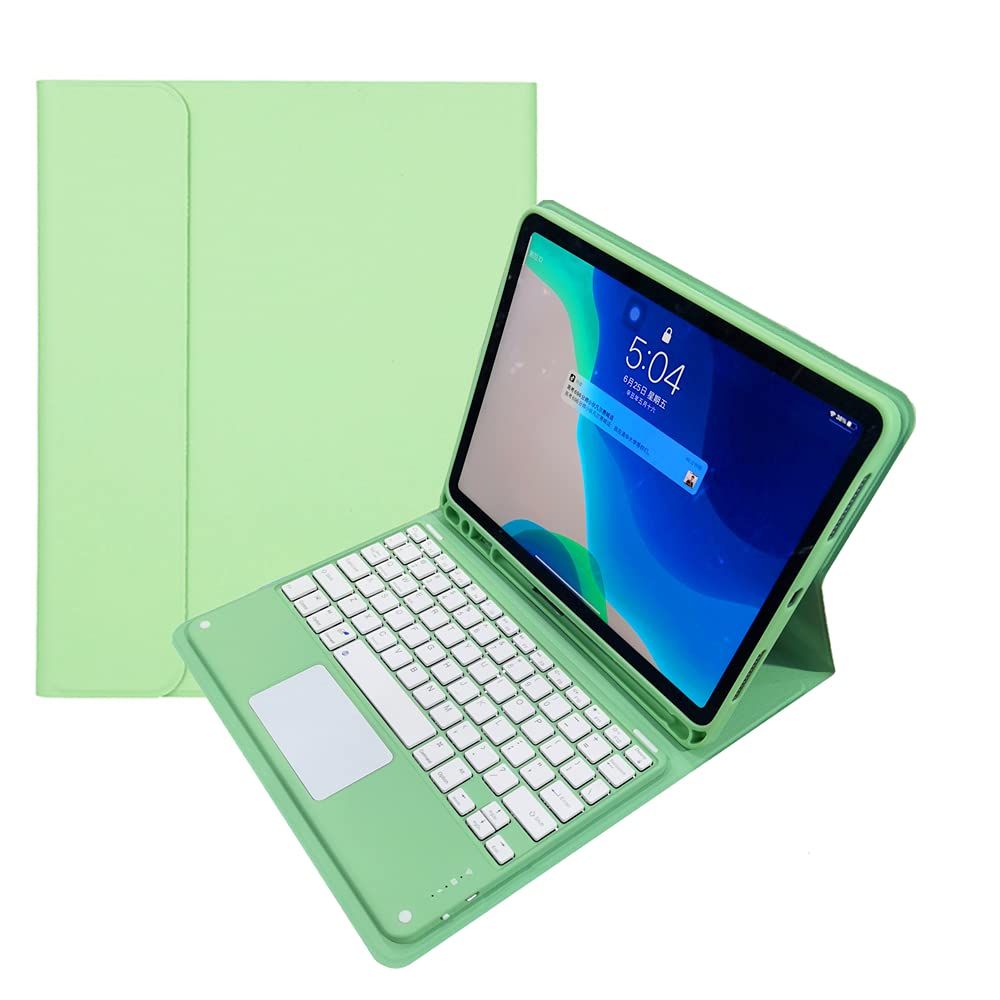 新品 タッチパッド付き iPad Air 10.9 2020/ 2022 キーボード ケース iPad Air4 Air5 Bluetooth キーボードカバー お洒落 マグネット 分離式 ペンシルホルダー アイパッドエア第4/5世代 10.9カバーキーボード